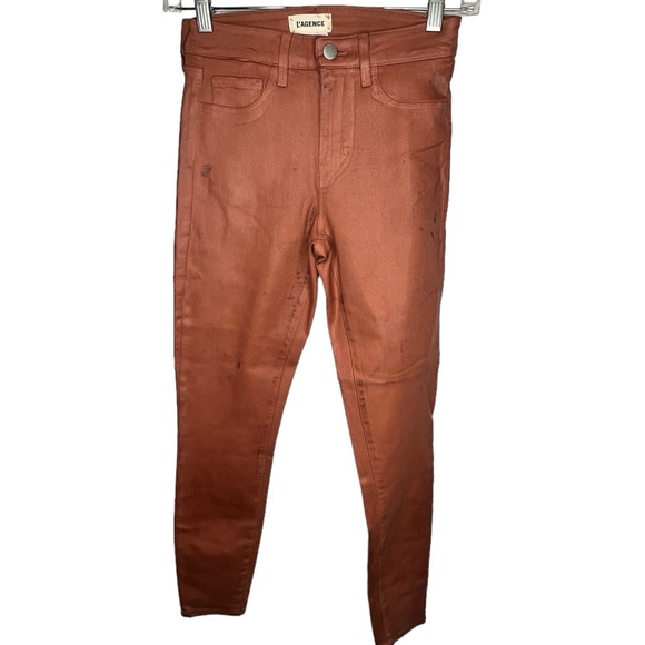 L’Agence Waxed‎ Jeans nwot - Picture 1 of 7